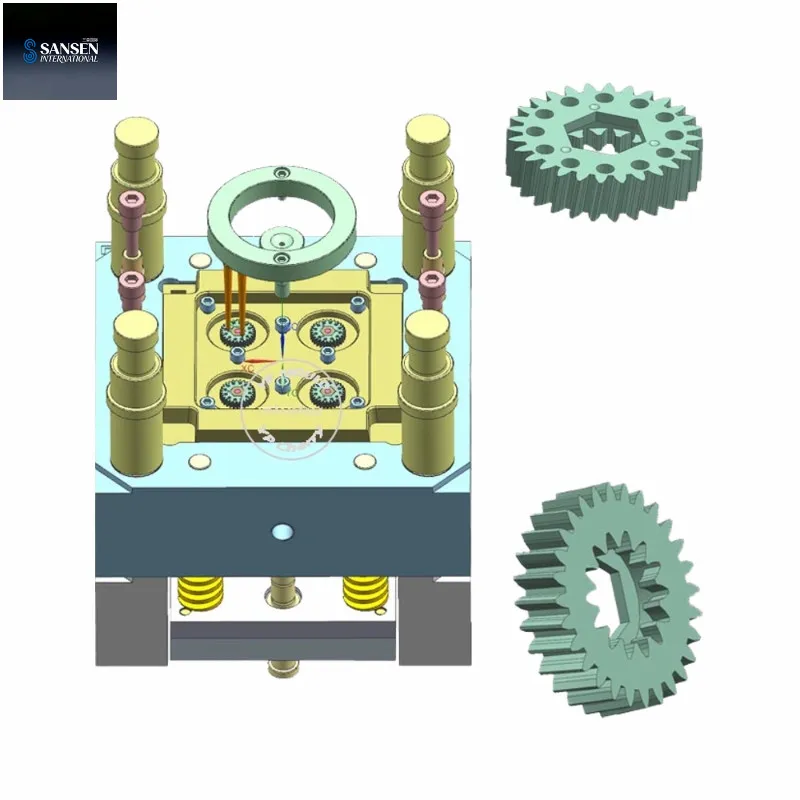 Sophisticated Geometry Tool for Custom Water Meter Drive Gear Mold