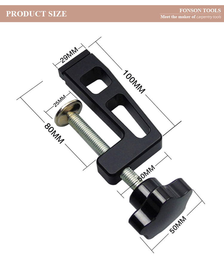 Backer fixing clip view 3