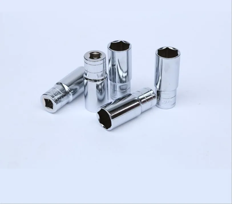 Auto Repair Metric Reversible Ratchet Handle Wrench Socket Mechanical Tools Set