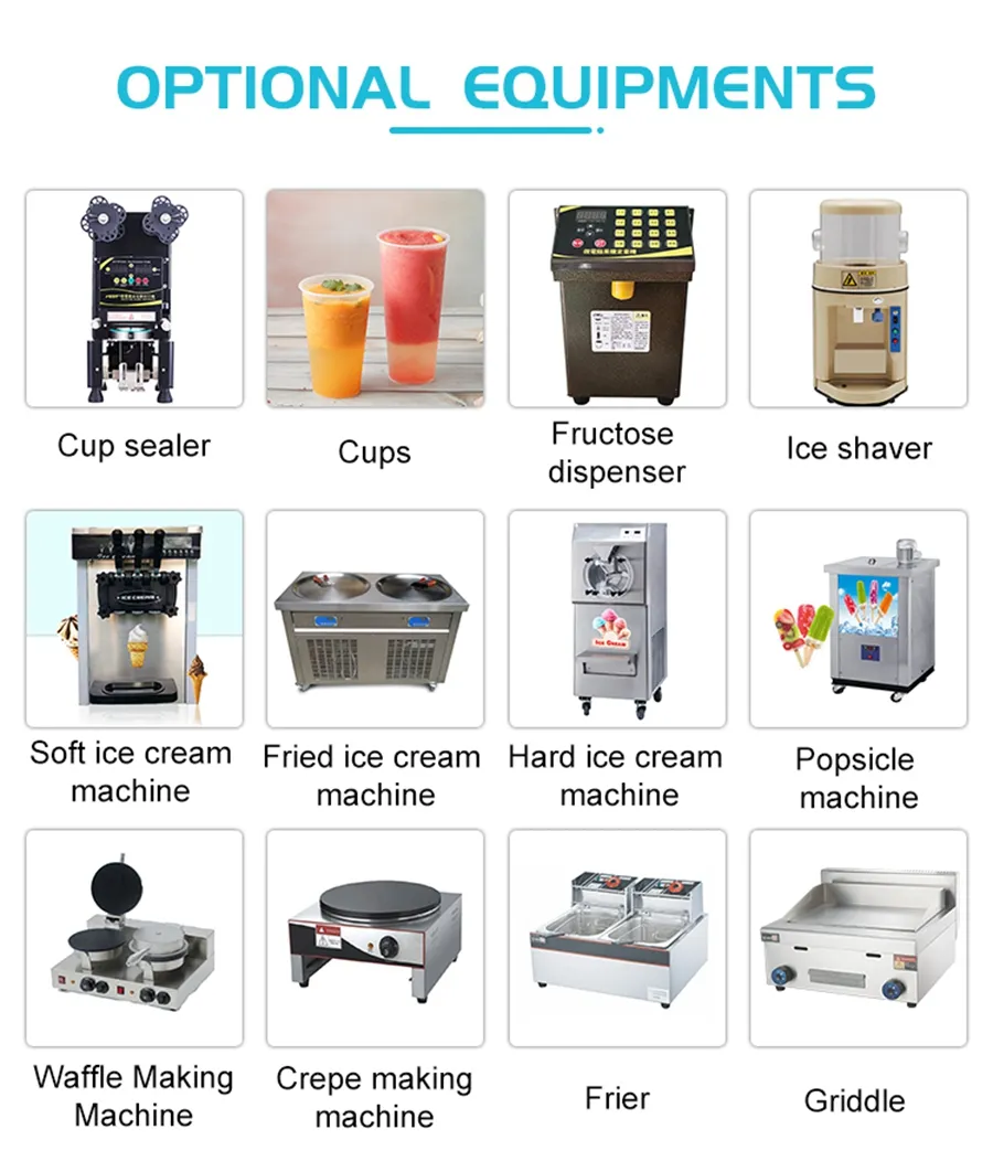 Food Cart Custom Layout