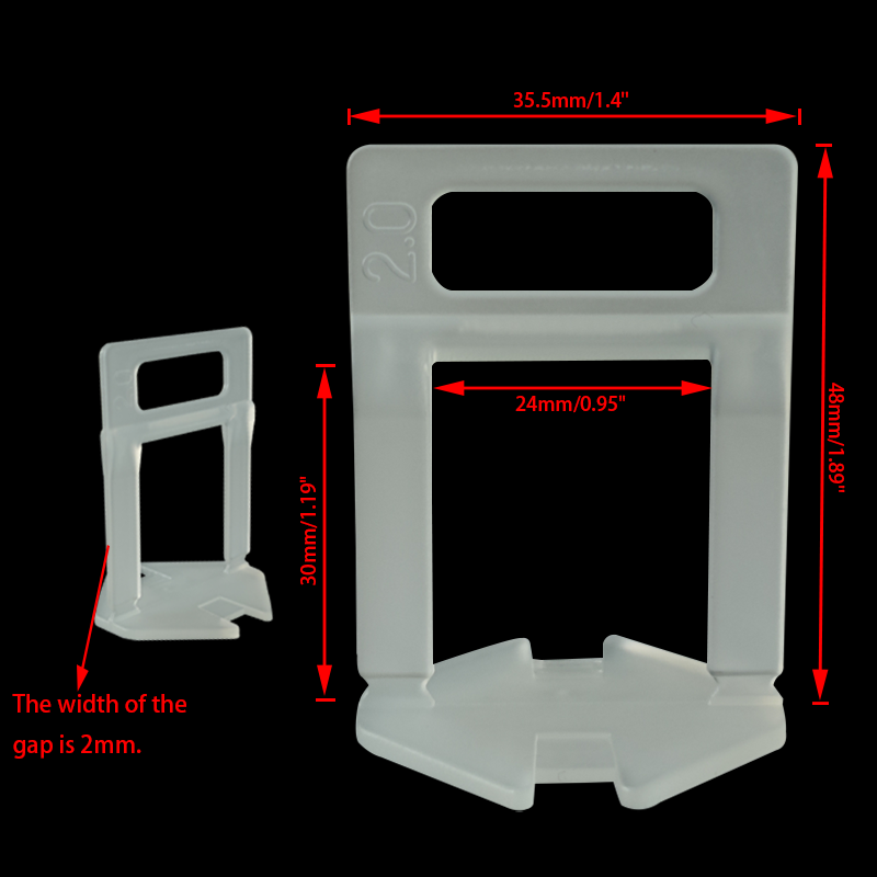 Tile Leveling Spacers Detail 2