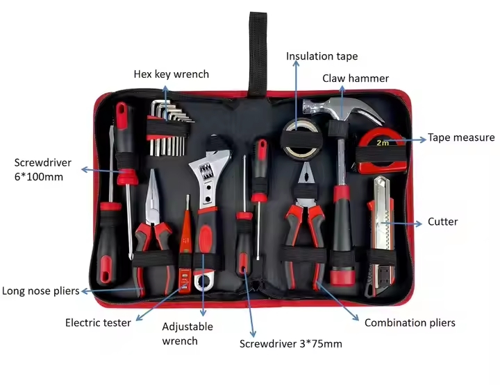 20PCS General Multifunction Hand Tool Set Home DIY Tool Sets for Repair and Improvements