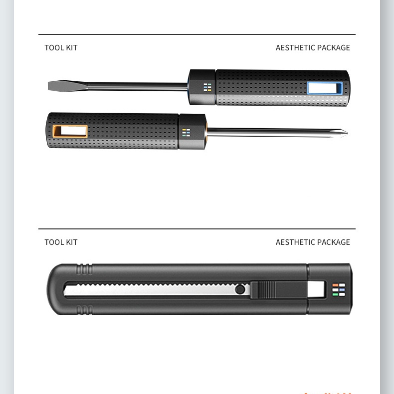 Home Repair and Woodworking Multi-Function Hand Tool Screwdriver Set Carbon Steel Material