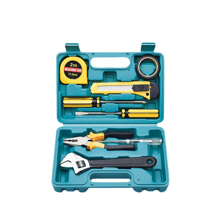 Hot Selling Multifunctional 6-16 Piece Emergency Hand Tool Kit Includes Screwdriver for Home Repair Box