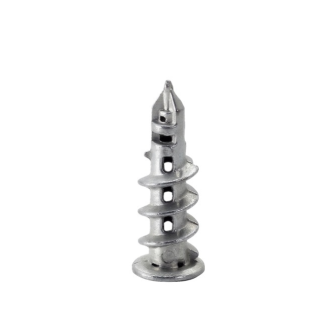 6*38 Heavy Duty Metal Zinc Alloy Easy Drive Self-drilling Self Drilling Drywall Wall Anchor Plug 38mm 1.5 M2.5