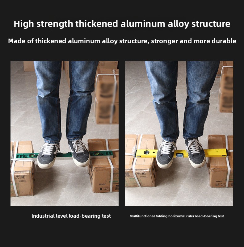 Industrial-Grade Mini Household Aluminium Alloy Spirit Level