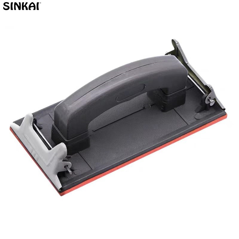 Lightweight Ergonomic Hand Sanding Tool Reduce Hand Fatigue for Efficient Surface Preparation and Finishing Work