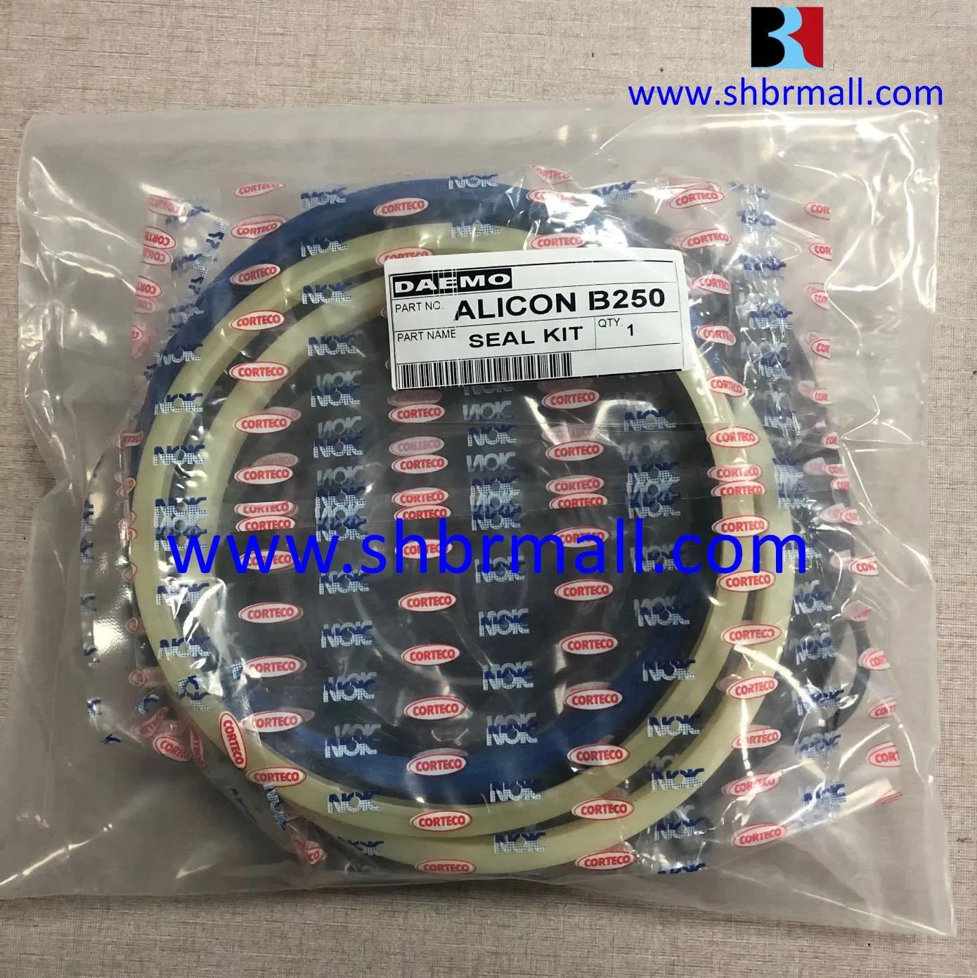 Complete Seal Kits &amp; Diaphragm &amp; Screw Coupling for Daemo Alicon B50/Alicon B-250/Alicon B300/Alicon B360 Hydraulic Hammers Breakers