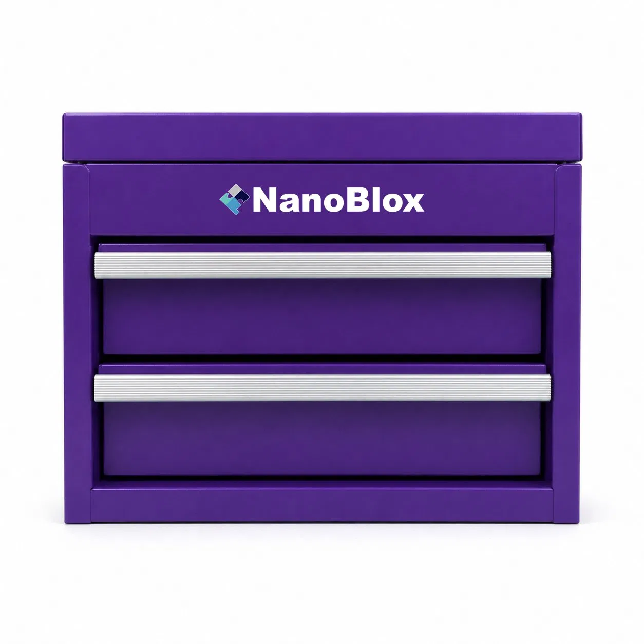 Nanoblox Compact Steel Tool Chest Ball Bearings Toolbox Portable Storage System Toolbox for Makeup