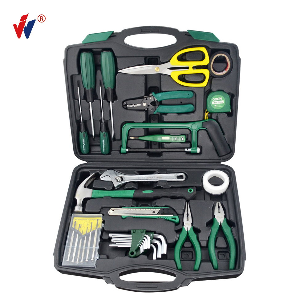 LANWEI 32-in-1 High Quality Hand Tool Set with Hard Case 3-Year Warranty-Professional Household &amp; Carpentry Repair Tools