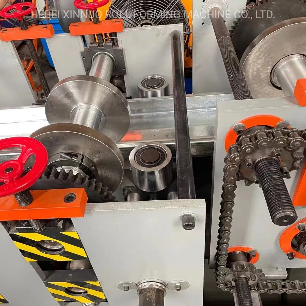 High Precision Steel C-Purlin Automatic Punching and Forming Machine