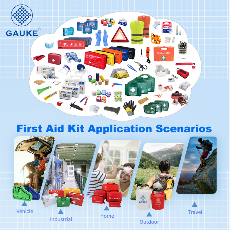 For Manual ABS Wall-Mounted DIN 13157 Industrial &amp; Office Workplace First Aid Medical Kit