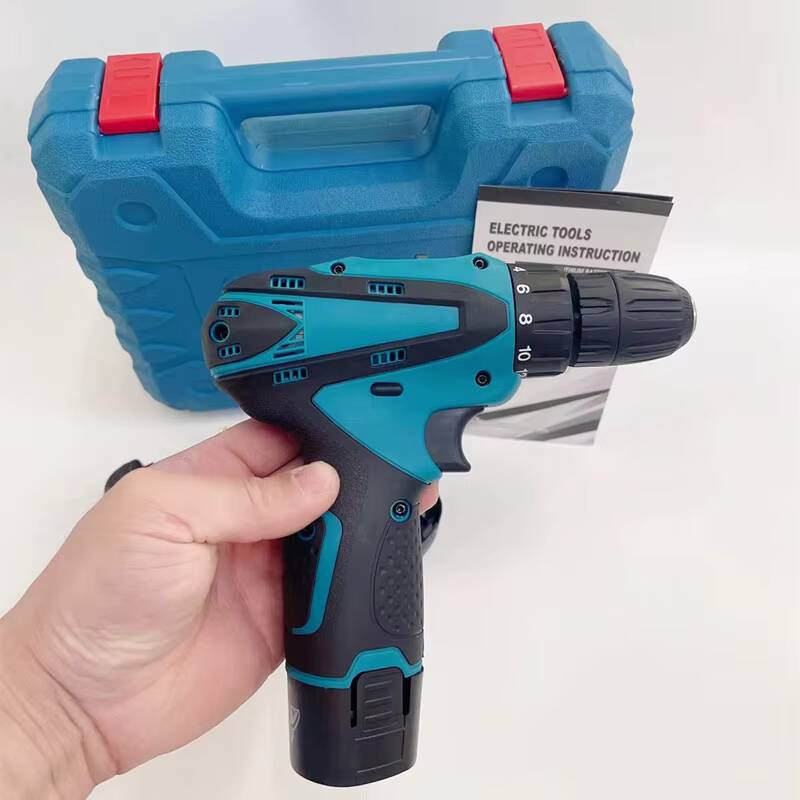 Hot-sell Electric Screwdriver Power Tool Set Multifunctional Household Lithium Dril 12V Handheld Electric Drill For Home Repairs
