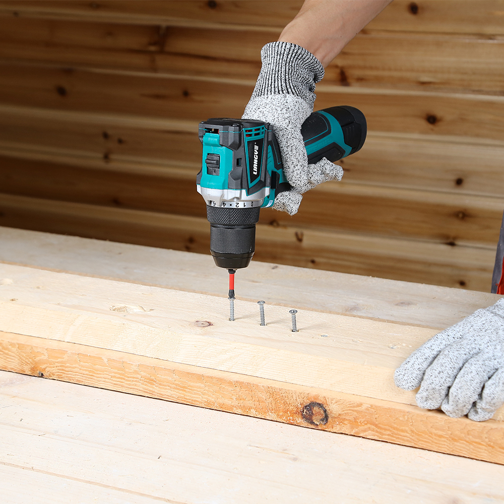 Lightweight Cordless Hand Drill and Screwdriver with 50NM Torque, Perfect for Woodworking and Home Repairs
