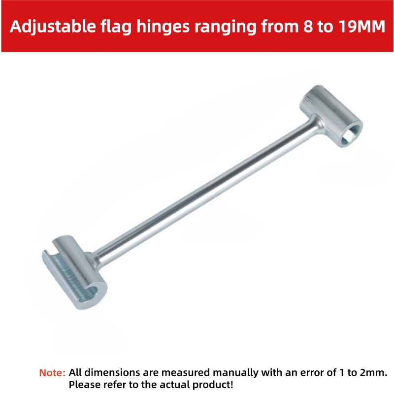 Door Gap Adjustment Wrench,flag-shaped Bright Hinge,door and Window Fireproof,theft Purification,steel Door Installation Tool