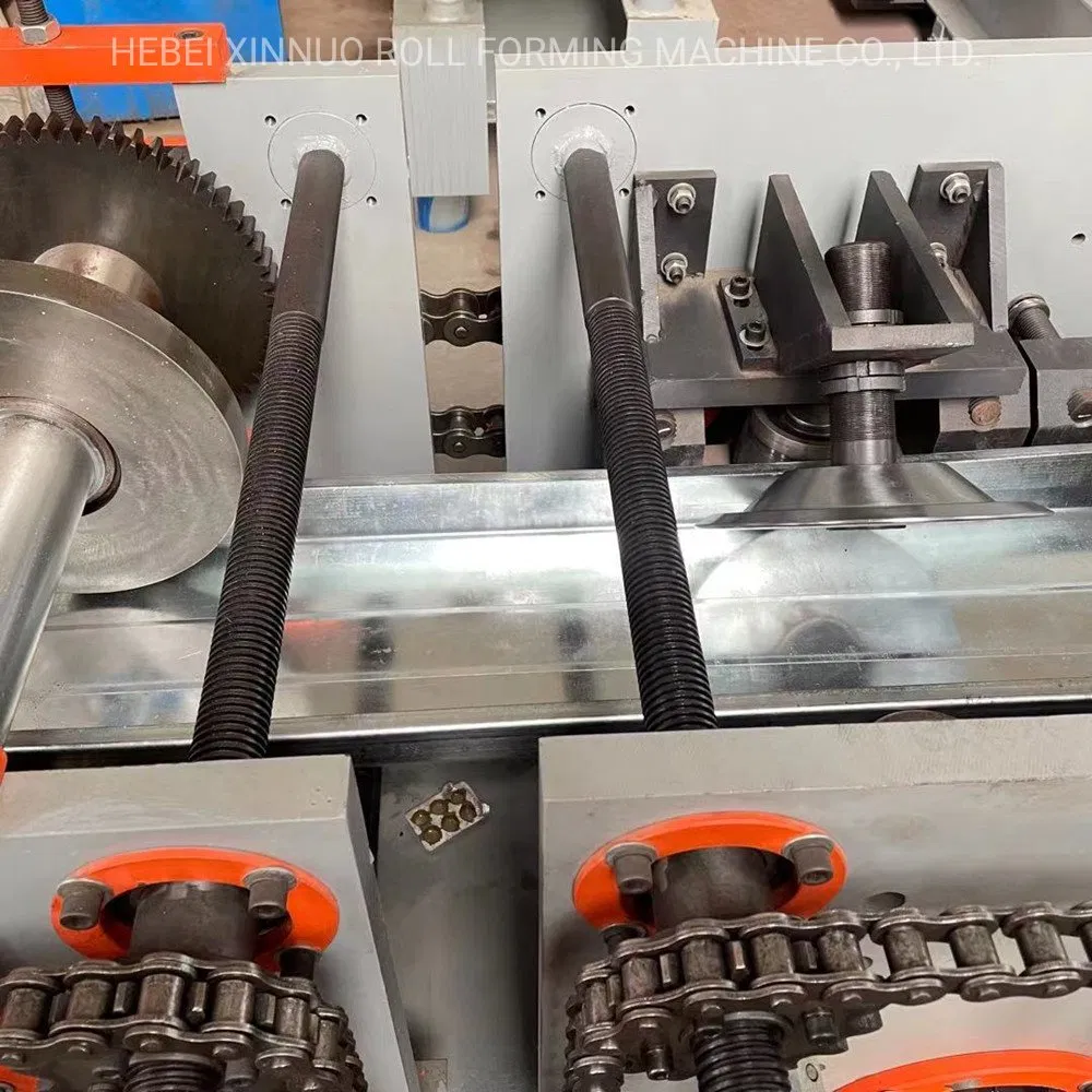High Precision Steel C-Purlin Automatic Punching and Forming Machine