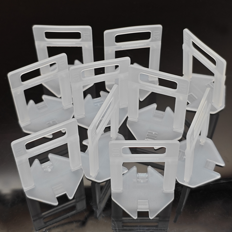 100 Pieces Tall Version Tile Leveling System Clips 1-3MM, Tile Leveling System Tools For Wall/Floor Ceramic Tile