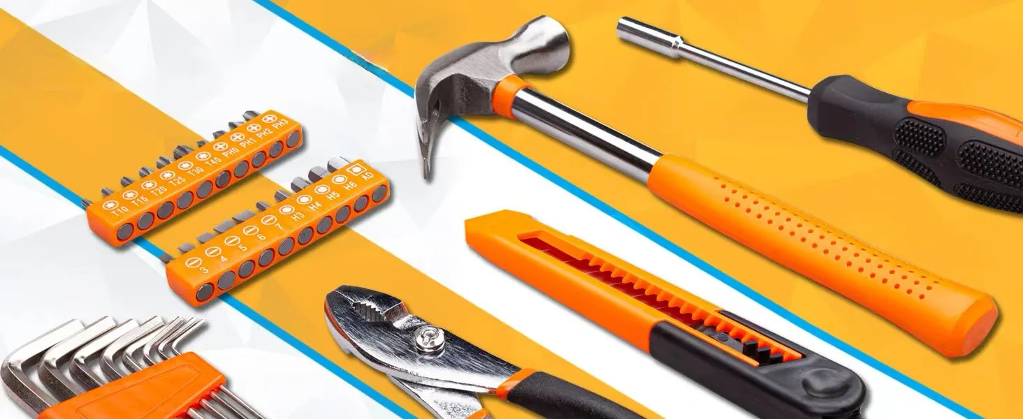 39 Piece Tool Set Features