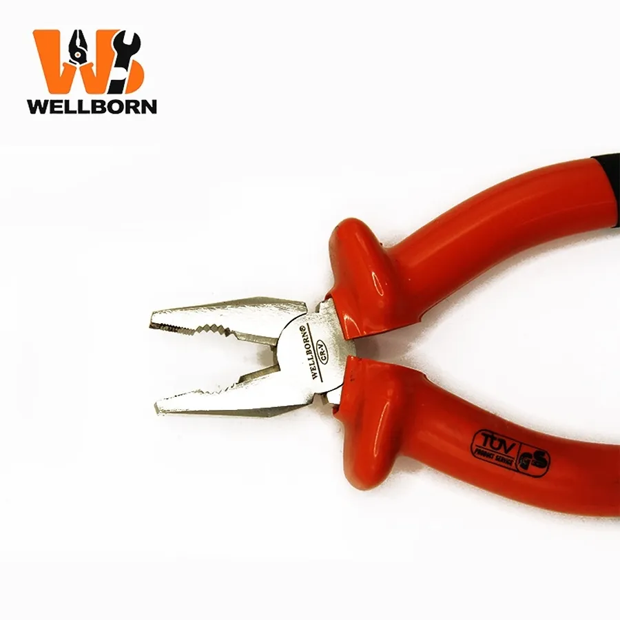 High Wear Resistance a-025 Orange Steel Pliers for Furniture Assembly