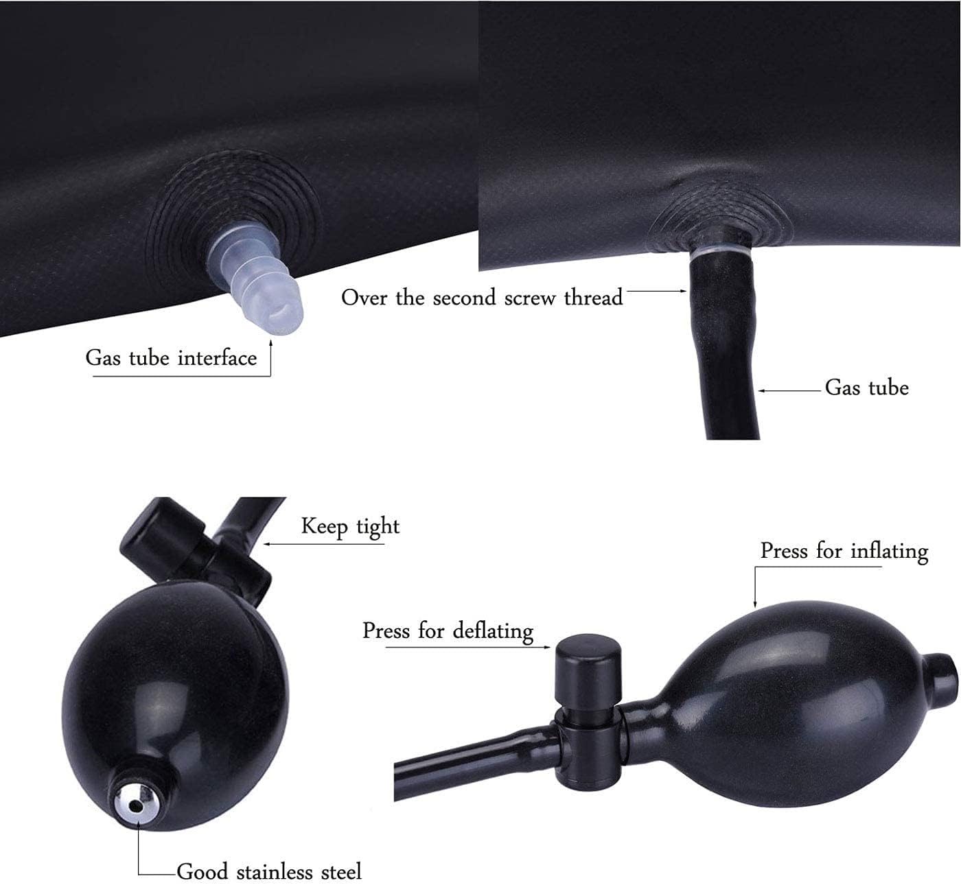 Skyhope Air Pump Wedge Alignment Tool Inflatable Powerful Hand Tools Shim Max Load 300 Pounds Pressure Door Window Installation