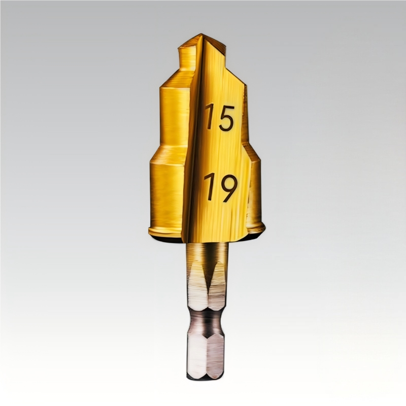 Titanium Plating Countersink Drill Bits - Pipe End Preparation Tools for Plumbing