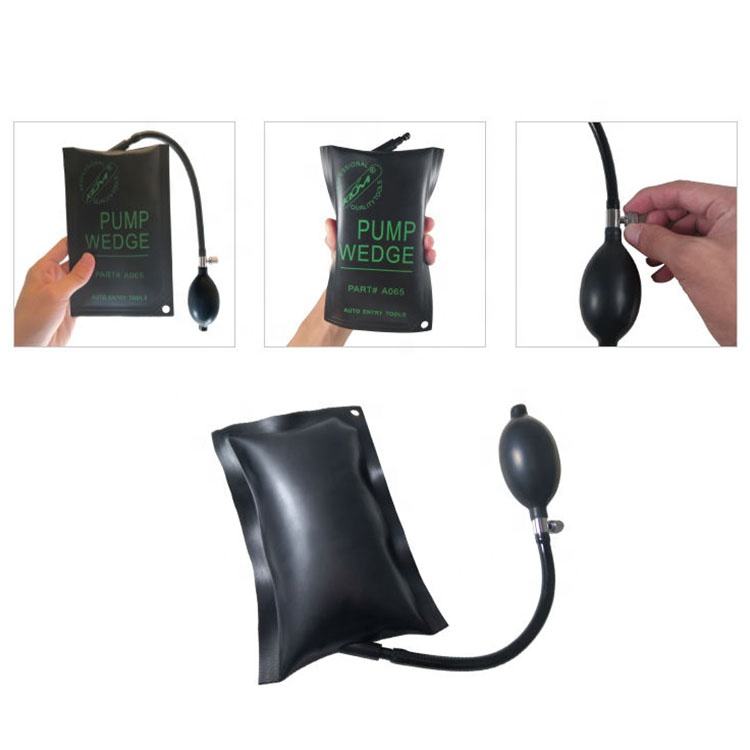 Heavy Duty Inflatable Air Wedge Pump Tool Auto Lock Opener Door Window Alignment Tool