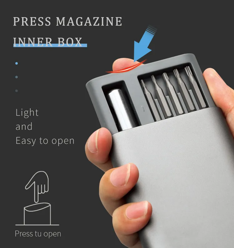 Custom Gift 31in1 Screwdriver Sets Multi-Function Professional Repair Tool Kit for Phone