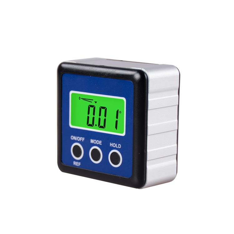 5.8cm Mini Aluminium Digital Spirit Level Industrial Grade Electronic Level Gauge for Household Convenient Level Instrument