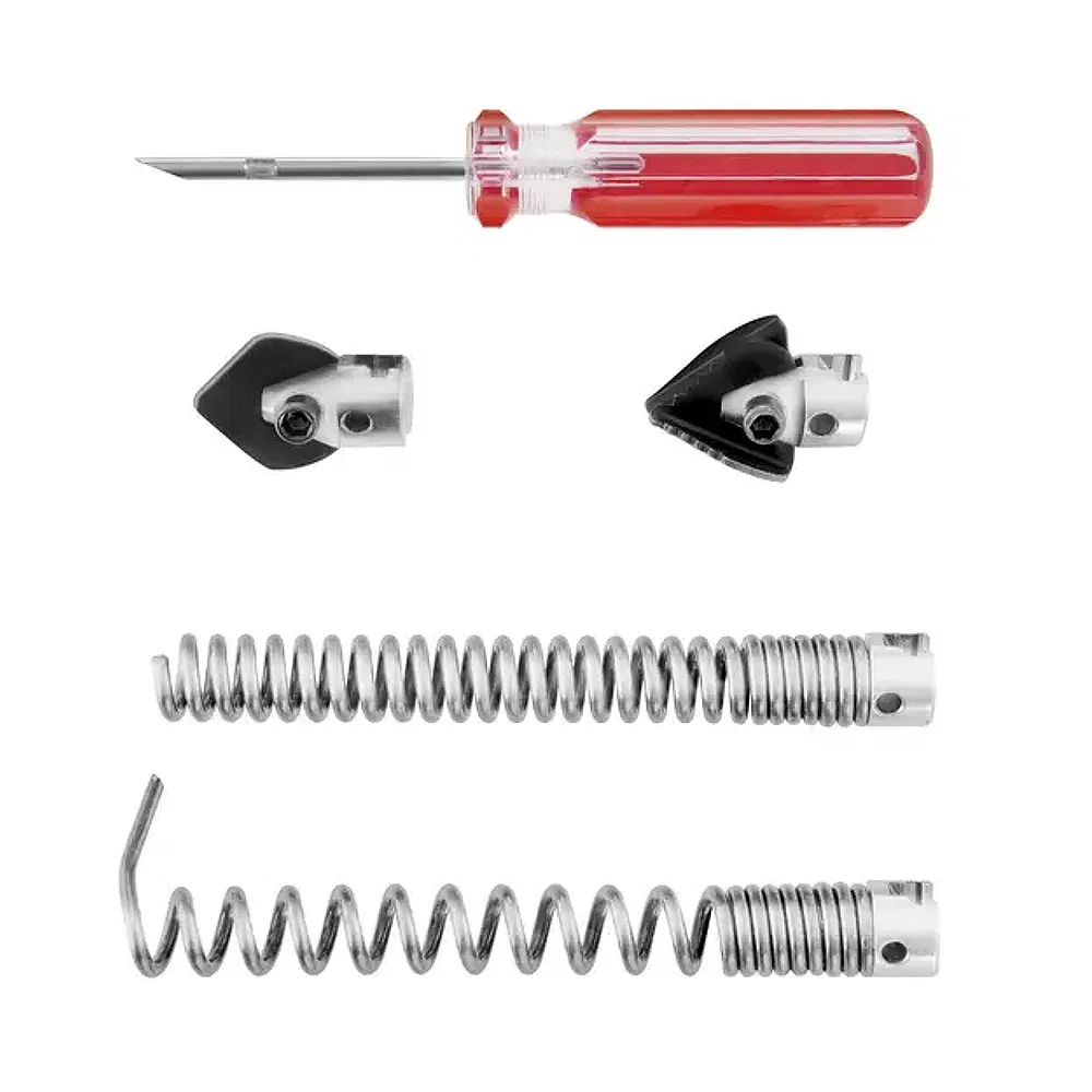 16mm Drain Auger Cutter Head Set / Pipe Cleaning Tool Kit