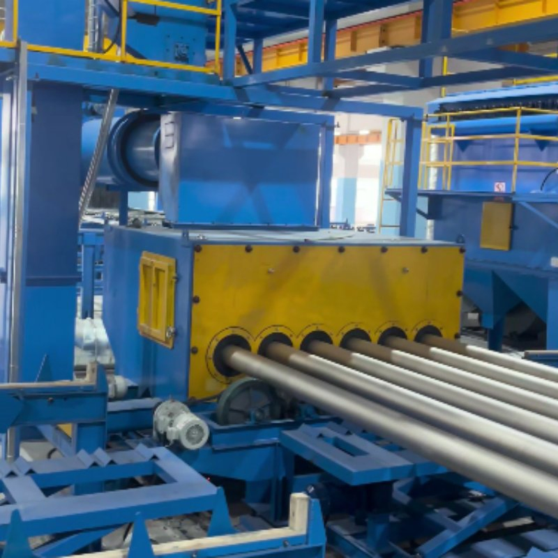 Tubing &amp; Drill Pipe Inside Wall Sand Blasting Cleaner Machine.