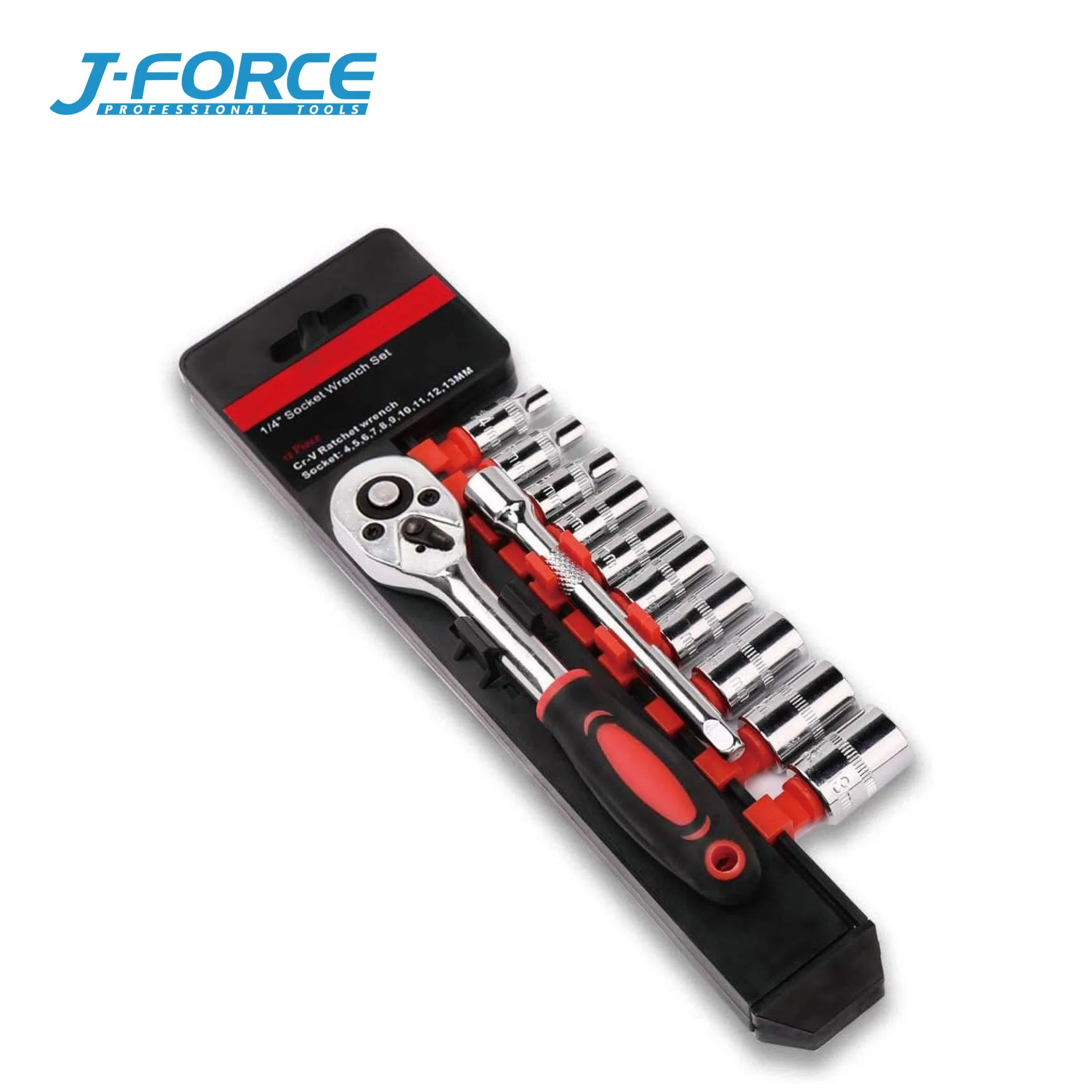 1/4 Inch 12PCS Repair Car Tool Multi-Function Socket Wrench Set