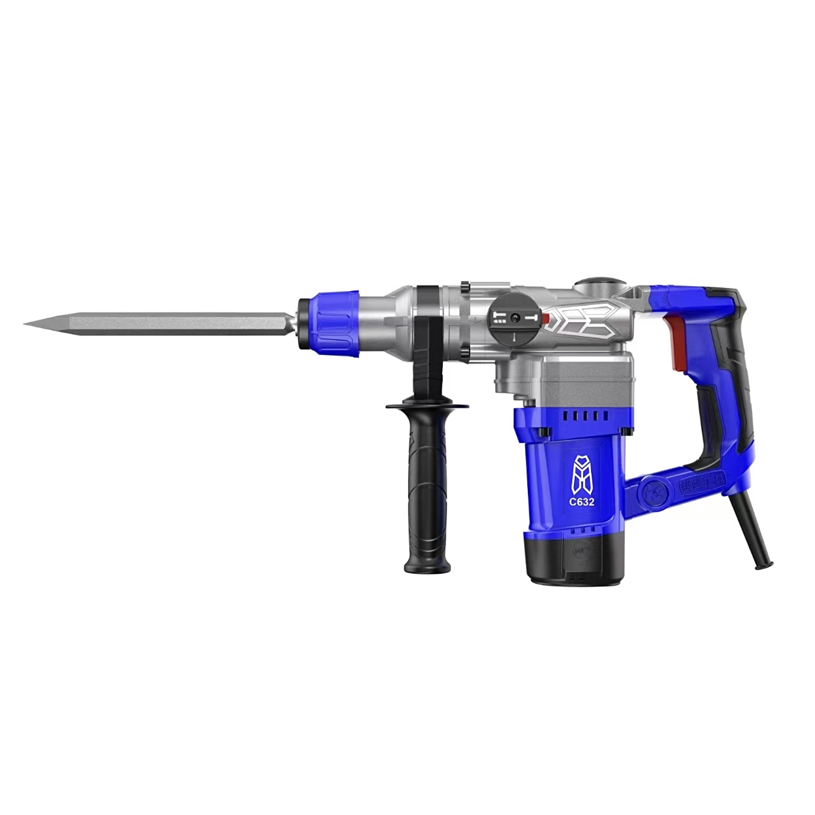 Electric Industrial Hammer Drill Multi Mode Variable Speed Chisel Anchor Setting Tile Wall Breaking Professional Construction