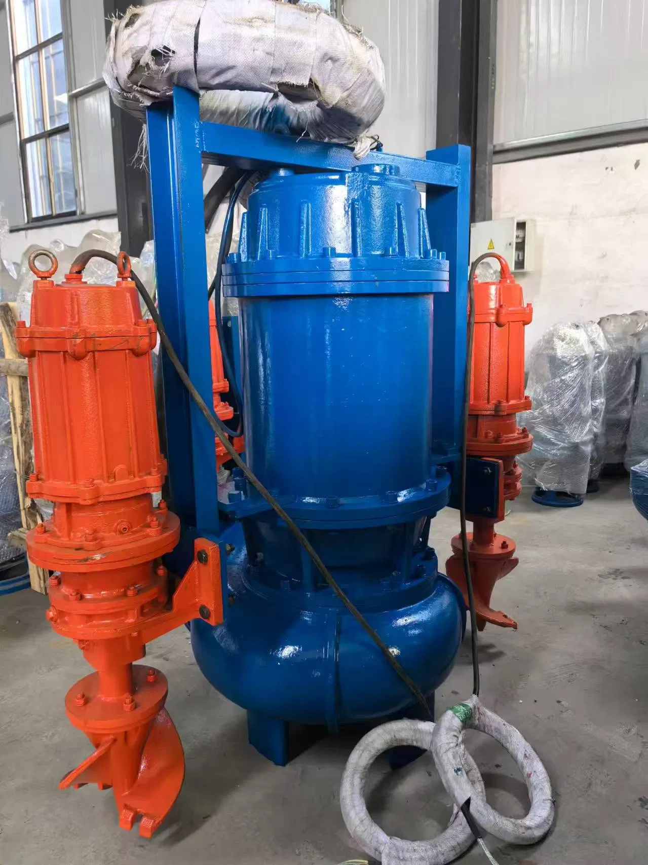 Efficient Slurry Grinding Machine with Waterproof Cord Design