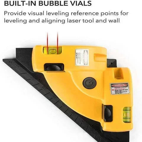 Smart Home Products, High-quality Right Angle 90 Degree square Laser Level, Intelligent Laser Measuring Tool