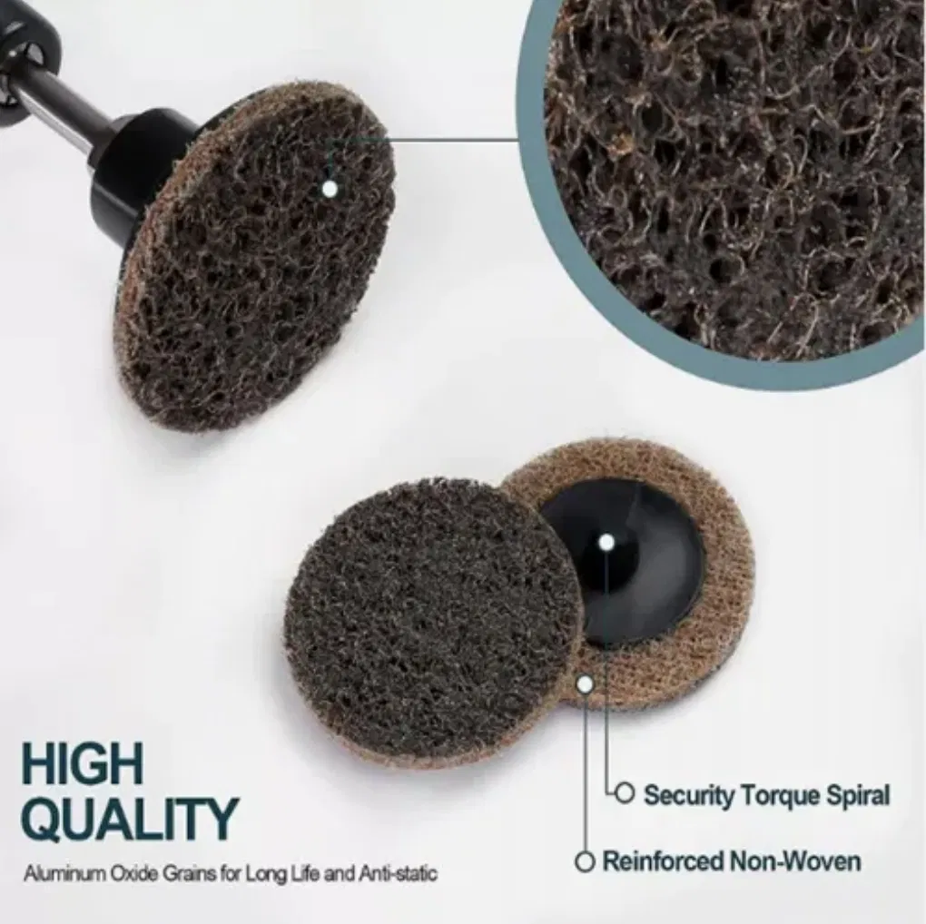 Quick Change R-Type Nylon Abrasive Disc for Metal Surface Finishing