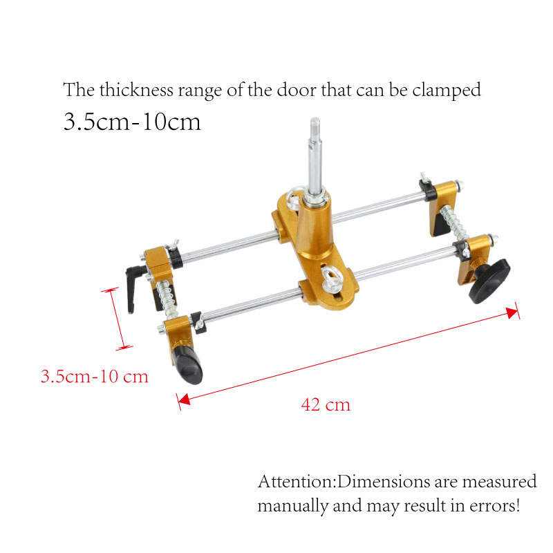 2023 New Factory Supply High Quality Wooden Door Opener Woodworking Tool Kits Set Box Drill Lock Hole Carpenter Assistant