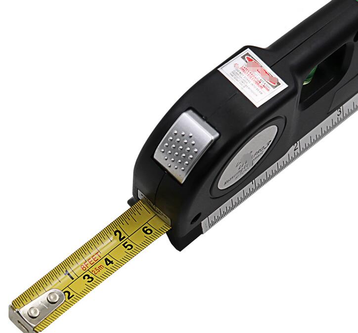 Laser level with infrared mini-level, portable and practical measuring tool for decoration