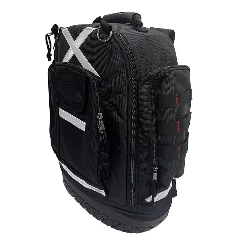 Canvas Heavy Duty Large Capacity Electrician Electrical Technician Portable Plumbing Tool Bag Backpack Tools Pack Sets