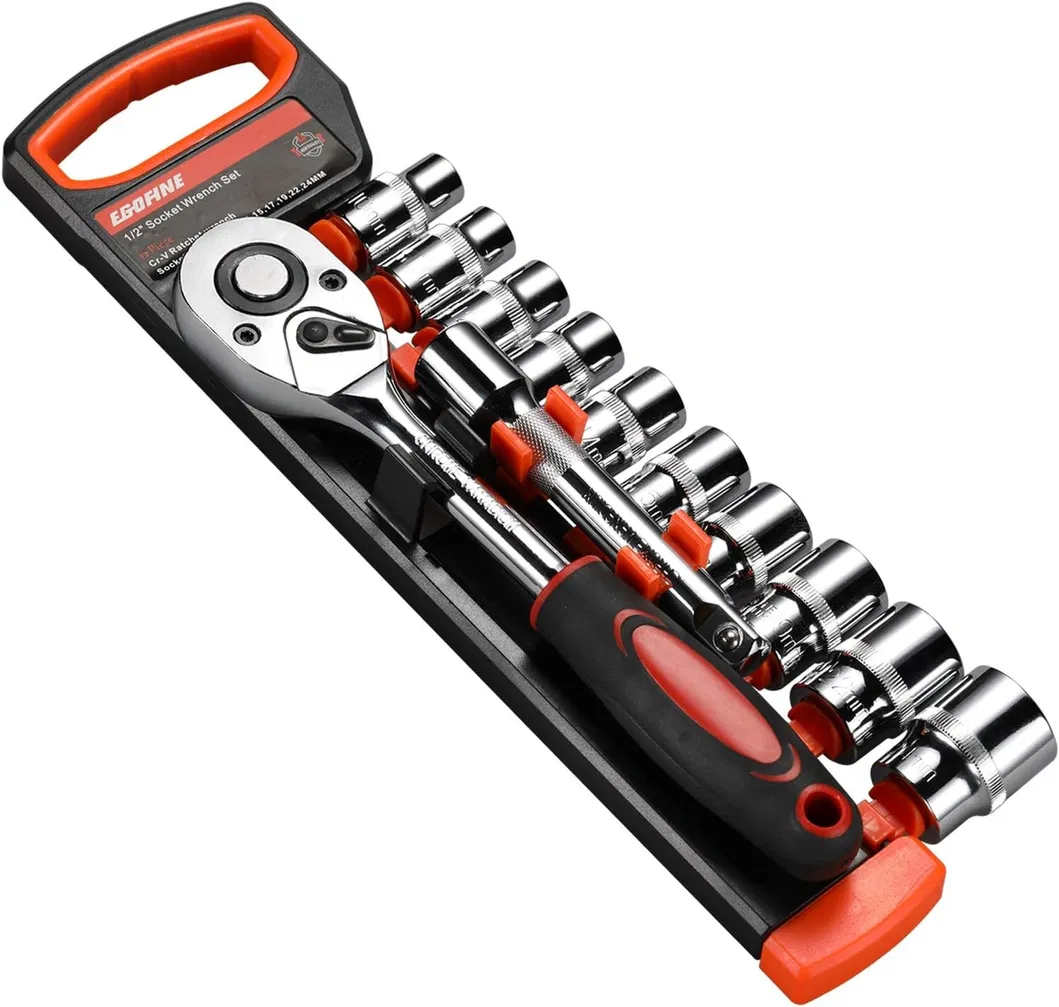 1/4 Inch 12PCS Repair Car Tool Multi-Function Socket Wrench Set