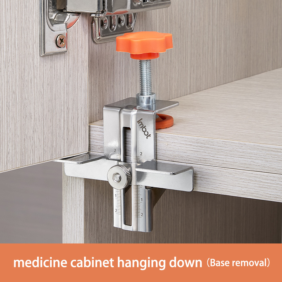Imbot OEM Stainless Steel Cabinet Door Positioning Tool Kit Adjustable Jig for DIY Home Repairs and Installations