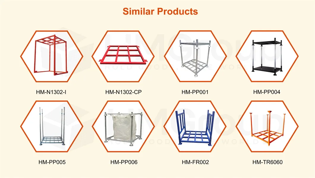 Heavy Duty Transport Stacking Portable Storage Detachable Rack System