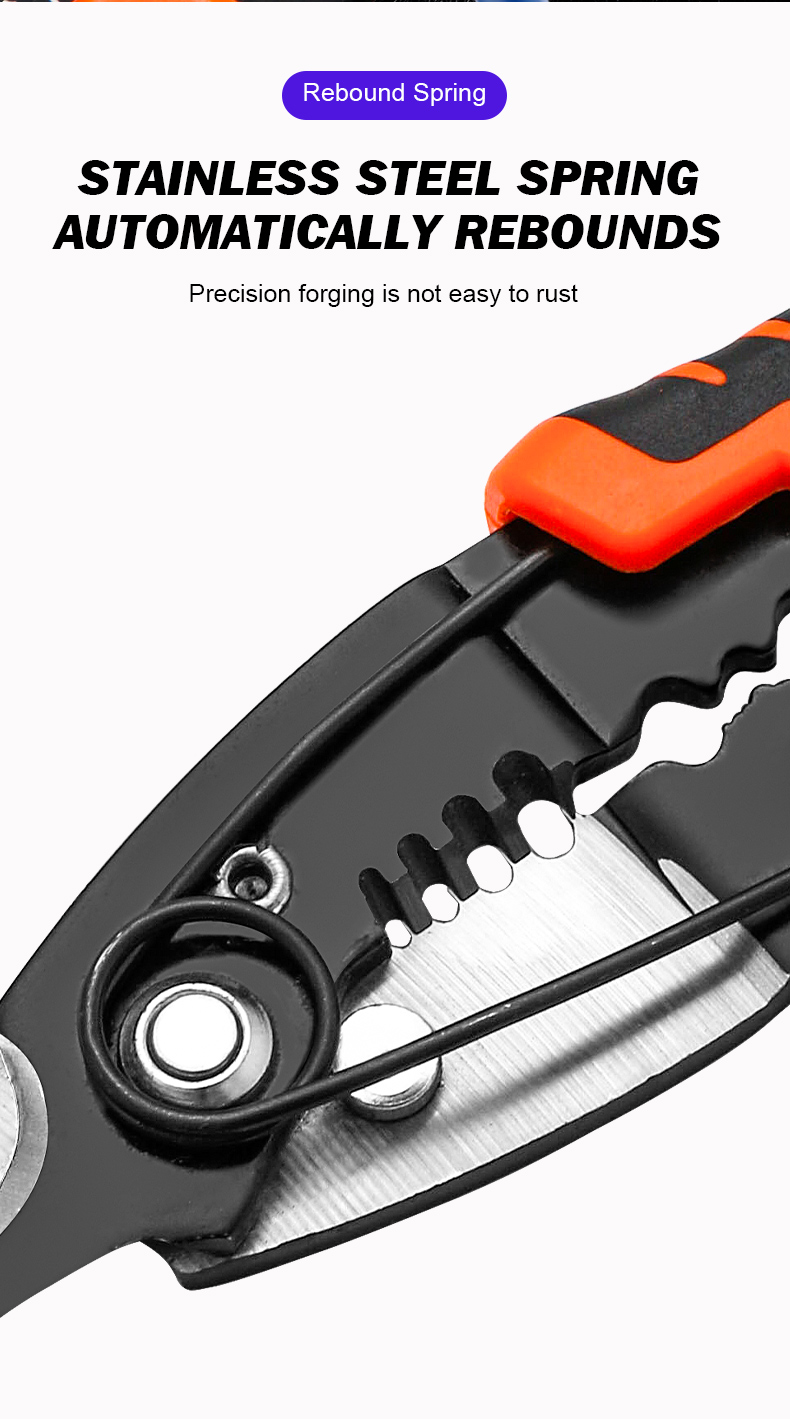 Wire Stripping Pliers Detail 5