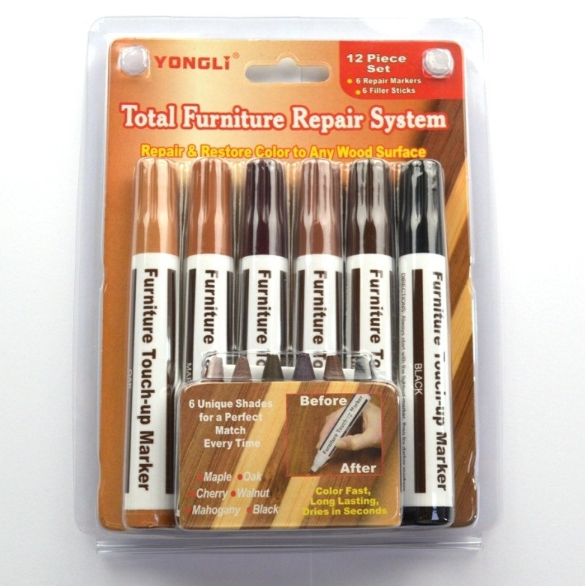 Factory Direct New 10 Colors Wood Furniture Repair Maker Set 25 in 1 tool