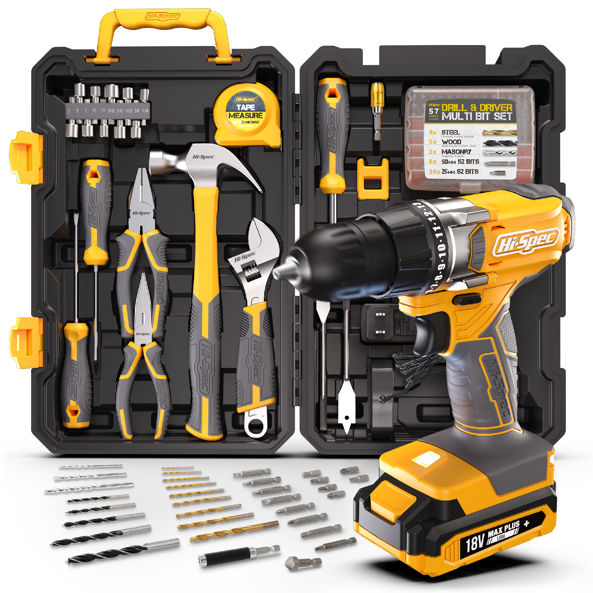 18V Drill Driver Set
