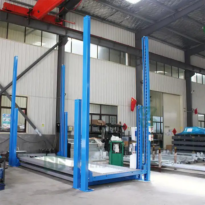 triple stacker parking solutions automatic garage storage lift hydraulic car parking system