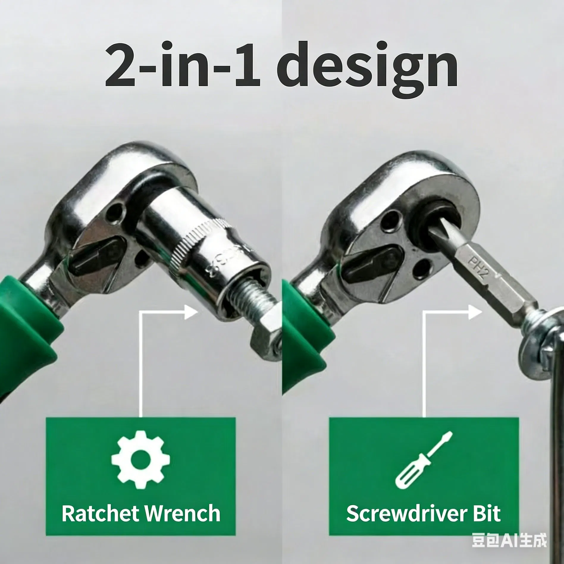 40PCS Multi-Function Ratchet Socket &amp; Screwdriver Bit Set Precision Repair Tool Kit