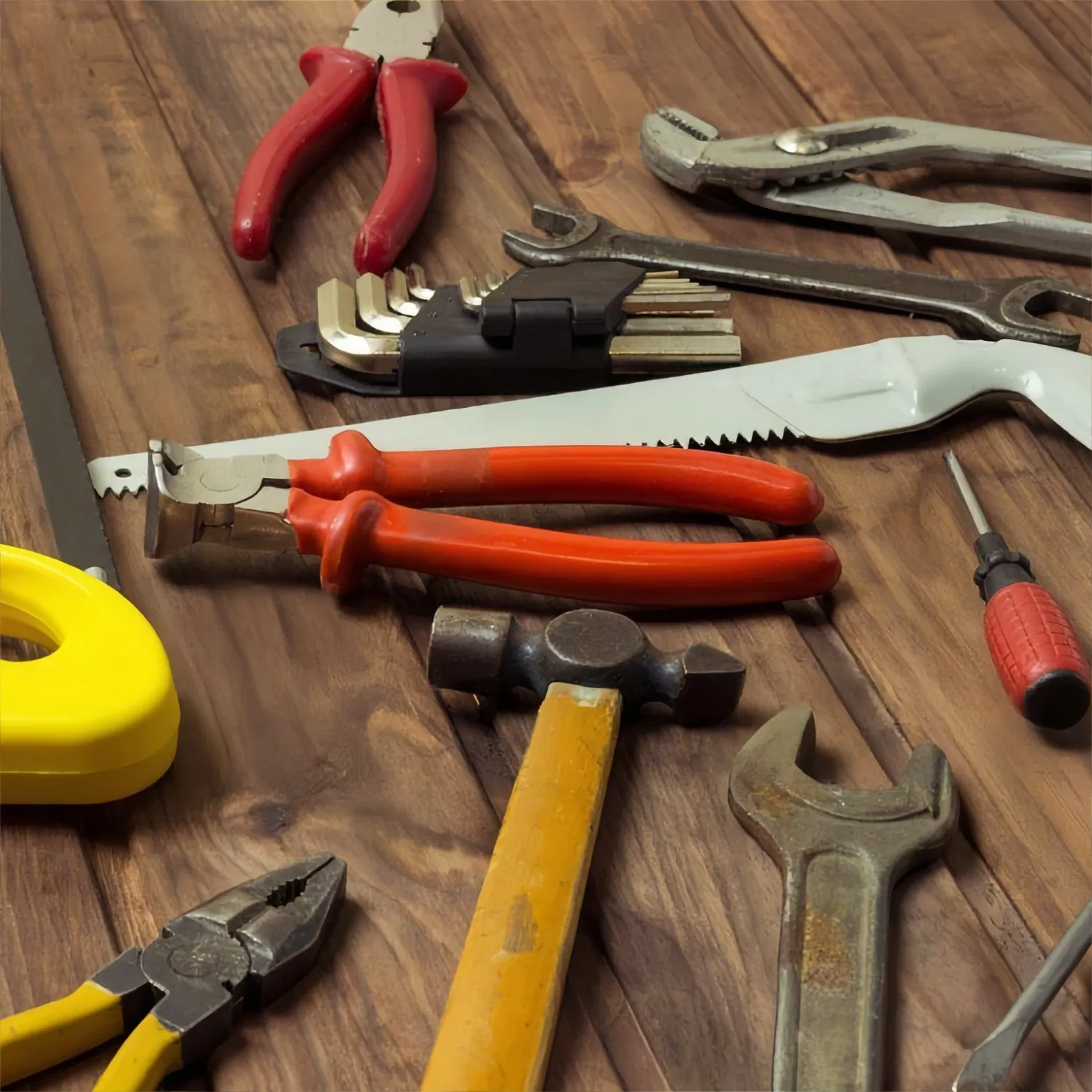 Economical 82-Piece Household Tool Kit, Complete Basic Hand Tool Set for Renters &amp; Homeowners