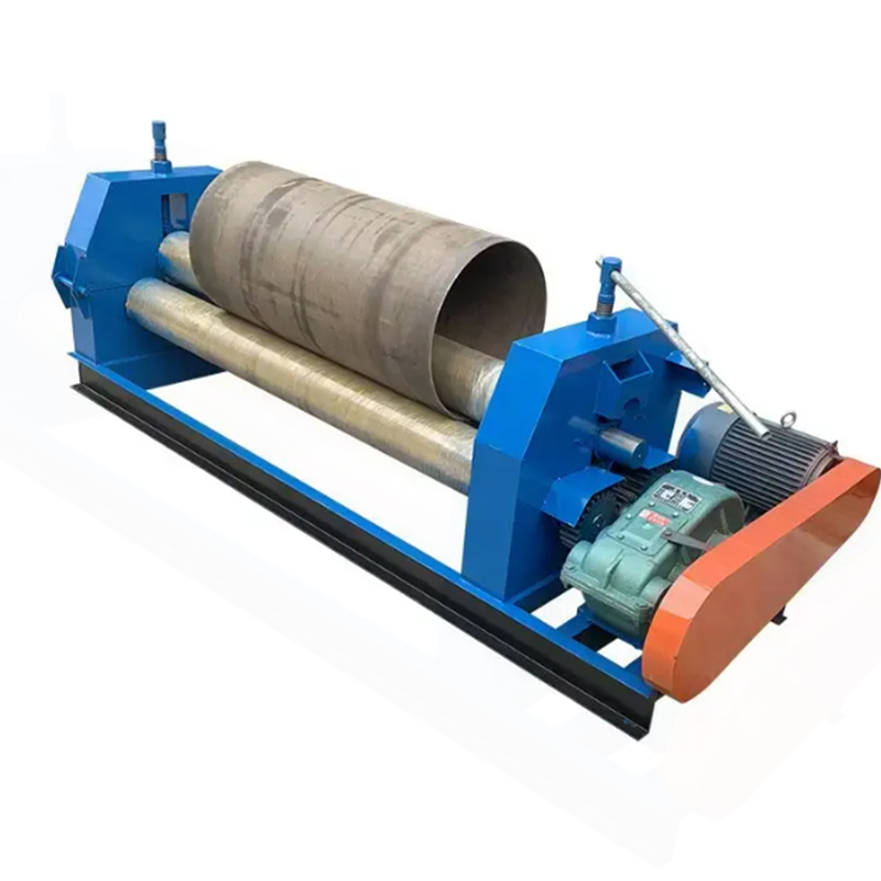 Pipe Rolling Machine Sheet Metal Steel Plate Tube Bending Roller Machine