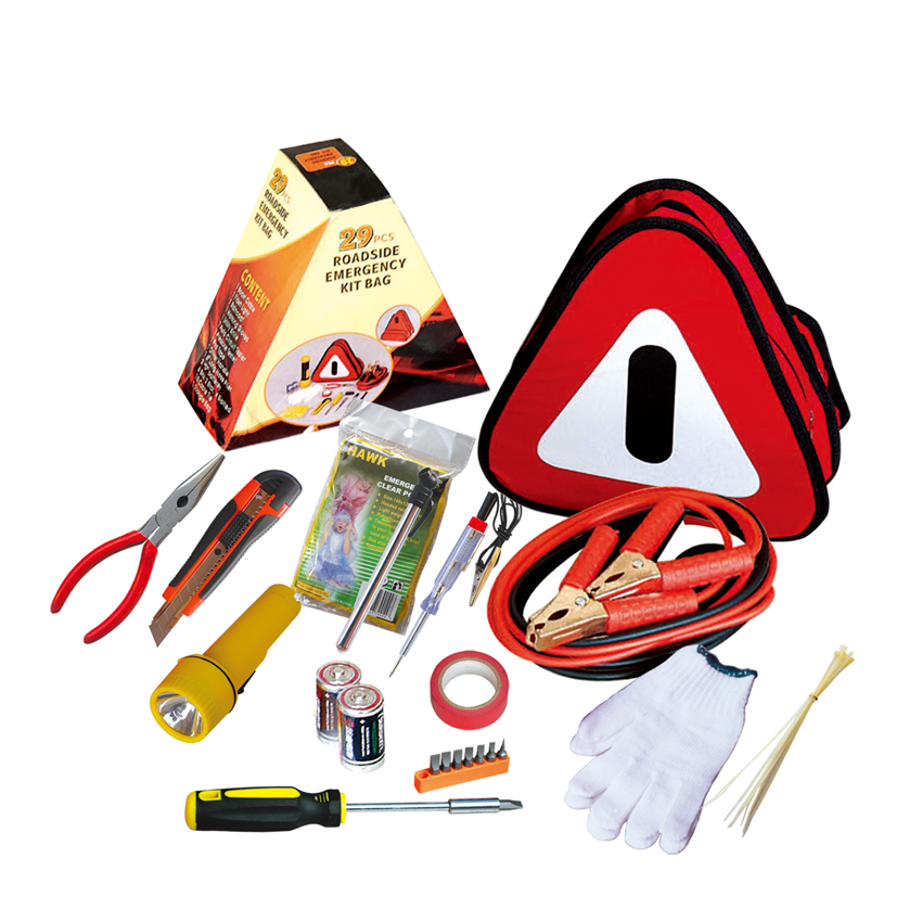 Emergency Tire Puncher Repair Patch Tool Kit for Car