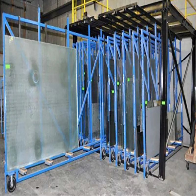 J Space-Saving Drawer Type Glass Handling System